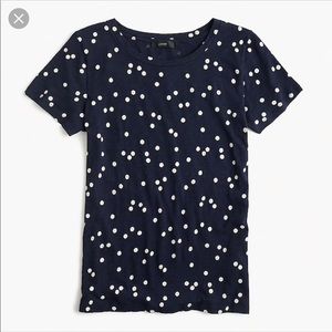 J. Crew Polka Dot T-shirt